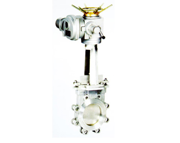 PZ973X/F Electric actuated knife-shaped gate valve